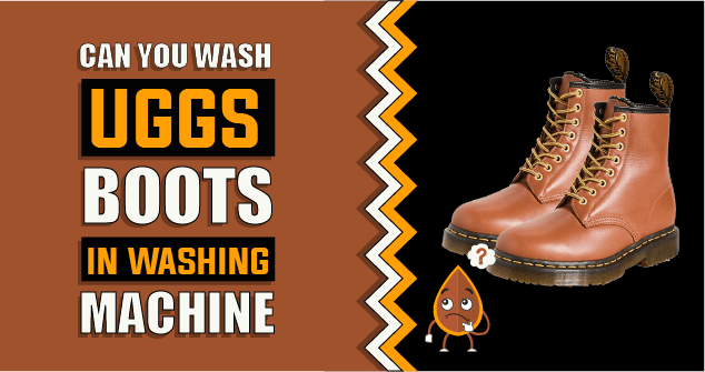 can you wash ugg boots in the washing machine