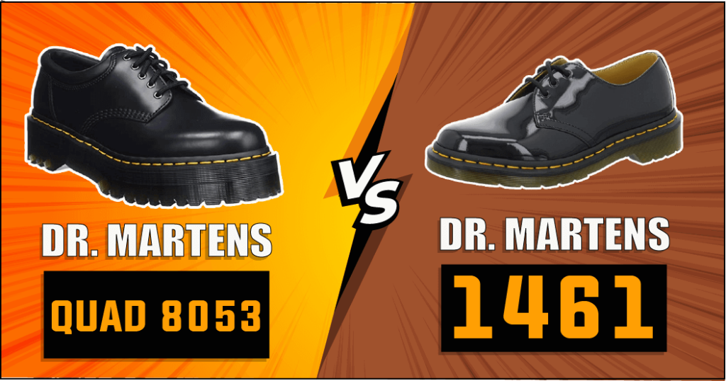 Doc Martens 8053 Quad vs 1461