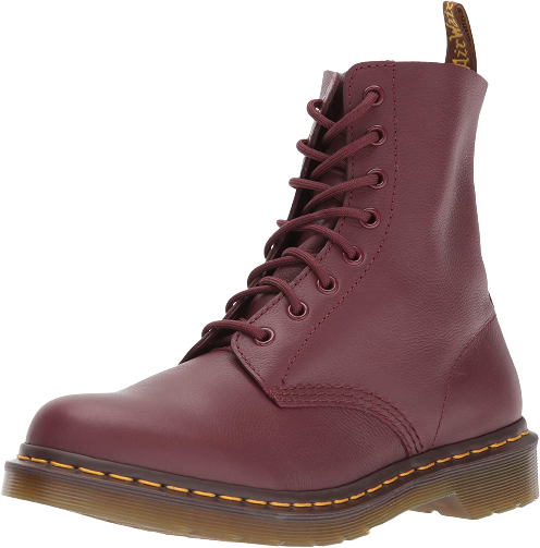 Womens Dr Martens Pascal Virginia Leather Smooth Retro Punk Calf Boots