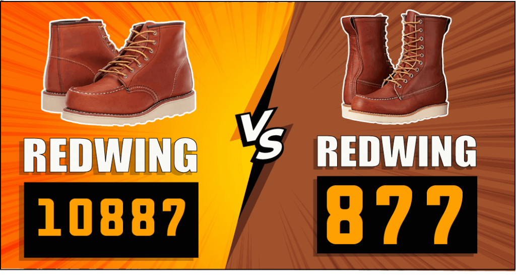Red wing 10877 vs 877
